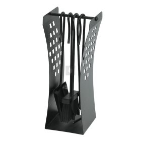 Kandallótisztító készlet, fekete, 4 részes