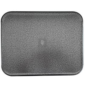 Kandallószőnyeg, 0,6 mm, antik, fekete-ezüst színű, kalapált