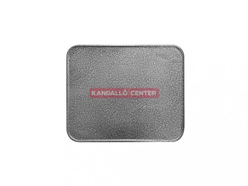 Kandallószőnyeg, 0,6 mm, antik, fekete-ezüst színű, kalapált