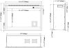  Afena 3D 60x45 Fekete Beépíthető elektromos kandalló