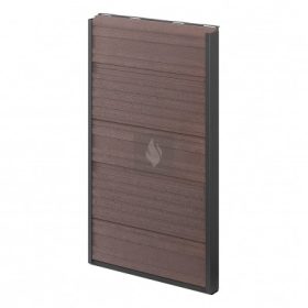 Hátsó hőtároló szett SOLID design kandallóhoz