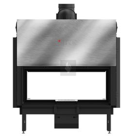   HITZE ARDENTE ARD105x43-DGS két ajtós Liftes Légfűtéses kandallóbetét