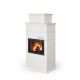 Romotop BARACCA 10 H kályhacsempe burkolatú kandallókályha - bővíthető hőtárolóval