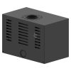 HITZE CUBO CF 800 Légfűtéses kandallókályha 20mm burkolattal