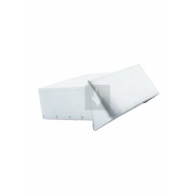 TÉGLALAP KÜLTÉRI ESŐVÉDŐ RÁCS HORGANYZOTT 150X50 mm