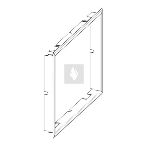 FRAME D3H RAM06 keskeny beépítő keret standard