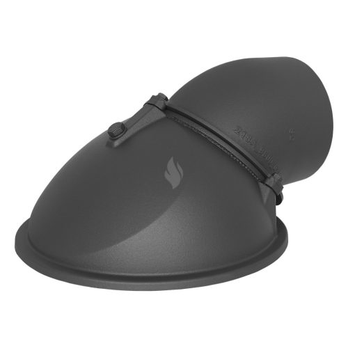 CAST IRON TURNING DOME WITH ELBOW 180