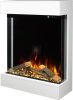 DAMA fehér Falra szerelhető elektromos kandalló