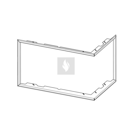 DR3SH RAM06 keskeny beépítő keret standard