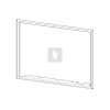 RAM06 keskeny beépítő keret Romotop DYNAMIC DW2M - DWB2M kandallóbetéthez