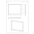 RAM06 keskeny beépítő keret Romotop DYNAMIC DW2M - DWB2M kandallóbetéthez