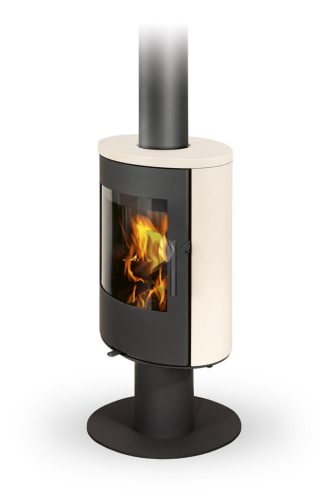 Romotop EVORA T 10 kerámia Kandallókályha - Pezsgő