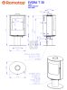 Romotop EVORA T 30 lemez Kandallókályha