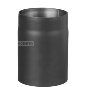 Ø160 mm, 25 cm hosszú acél füstcső 2mm falvastagsággal