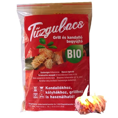 Tűzgubacs grill és kandalló begyújtó - 250g (kb. 20 begyújtáshoz)