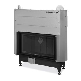   Romotop HEAT 3G L 88.50.06 Légfűtéses kandallóbetét, fekete béléssel