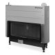 Romotop HEAT 3G L 110.50.06 Légfűtéses kandallóbetét, fekete béléssel