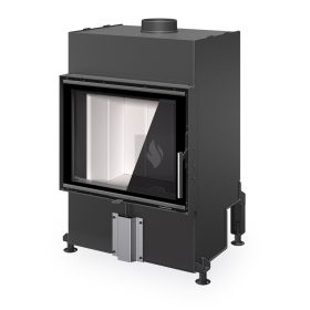   Romotop HEAT 4G 59.50.06 Légfűtéses kandallóbetét fekete béléssel