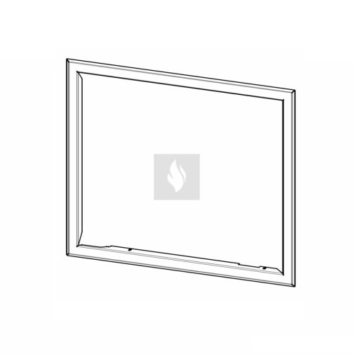 Romotop RAM06 keskeny beépítő keret H4N kandallóbetéthez