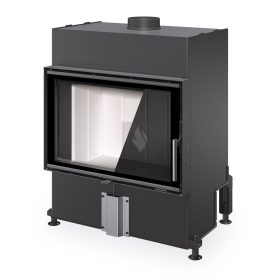   Romotop HEAT 4G 70.50.06 Légfűtéses kandallóbetét fekete béléssel