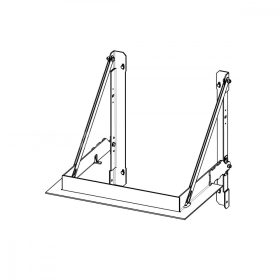   RAM15 terhelhető beépítést elősegítő felső fémkeret Romotop HEAT HC3LE kandallóbetéthez 