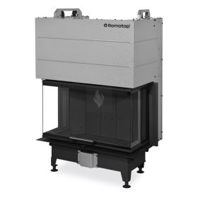   Romotop HEAT C 3G L 80.52.31.26 Légfűtéses kandallóbetét fekete béléssel