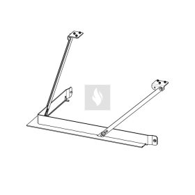 RAM15 terhelhető beépítést elősegítő felső fémkeret Romotop HEAT H R/L 3LF kandallóbetéthez