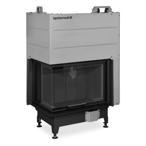 Romotop HEAT L 3G L 65.51.40.26 Légfűtéses kandallóbetét, fekete béléssel