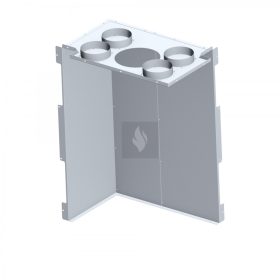 Konvekciós burkolat Romotop HEAT HR2LG kandallóbetéthez