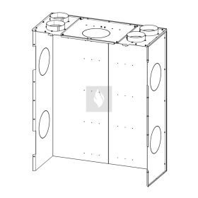 Konvekciós burkolat Romotop Impression I2L kandallóbetéthez