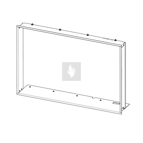 RAM12 takarókeret Romotop Impression I2LJ kandallóbetéthez