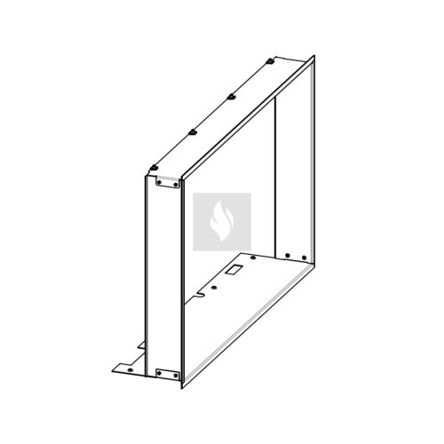 Romotop RAM12 takarókeret I3LJ kandallóbetéthez