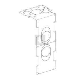 Konvekciós burkolat Romotop Impression IC2LF kandallóbetéthez