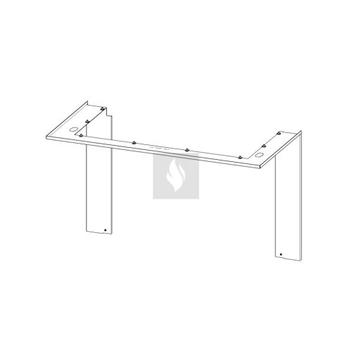 RAM11 takarókeret Romotop Impression IC2LG kandallóbetéthez