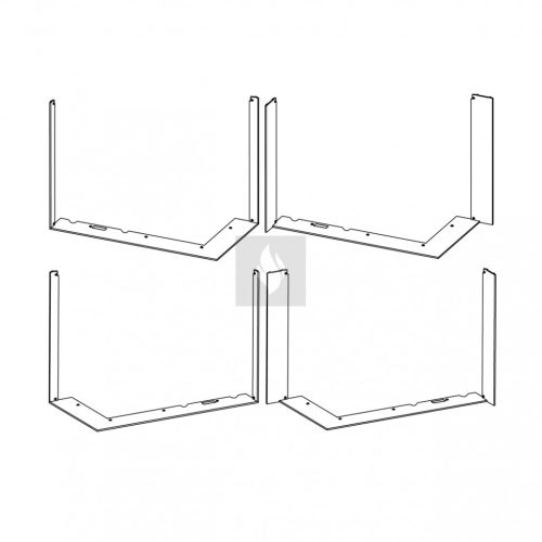 RAM13 takarókeret Romotop Impression I R/L 2LG kandallóbetéthez