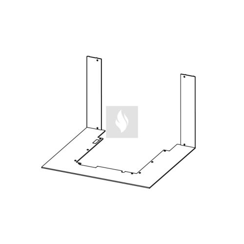 Romotop RAM14 takarókeret IU3LG kandallóbetéthez