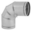 HORGANYZOTT ÁLLÍTHATÓ KÖNYÖK 90° - 100 mm