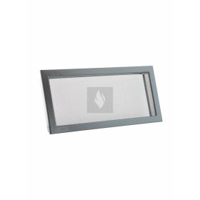 EGYSZERŰ SZELLŐZŐRÁCS FEKETE 325X170 mm