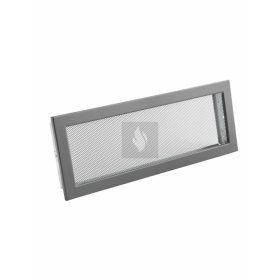EGYSZERŰ SZELLŐZŐRÁCS FEKETE 450X170 mm