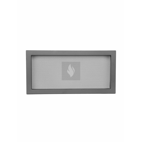 EGYSZERŰ SZELLŐZŐRÁCS FEKETE 450X220 mm