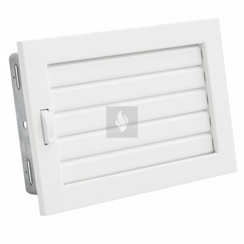 ÁLLÍTHATÓ ZSALUS SZELLŐZŐRÁCS FEHÉR 200X145 mm