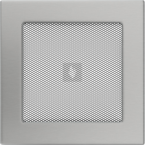Egyszerű Szellőzőrács Inox 17X17cm