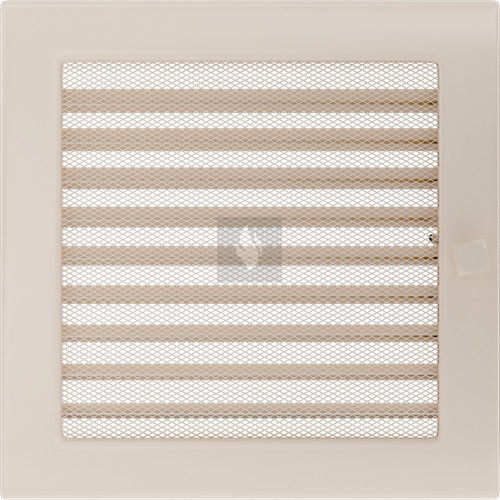 Egyszerű Szellőzőrács Krém 22X22cm Zsalus