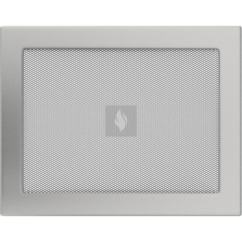 Egyszerű Szellőzőrács Inox 22X30cm