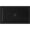 Egyszerű Szellőzőrács Fekete 22X37cm Zsalus