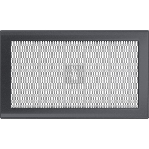 Egyszerű Szellőzőrács Grafit 22X37cm