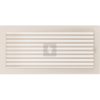 Egyszerű Szellőzőrács Krém 22X45cm Zsalus
