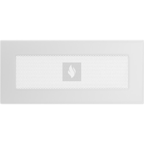 Egyszerű Szellőzőrács Fehér 11X24cm