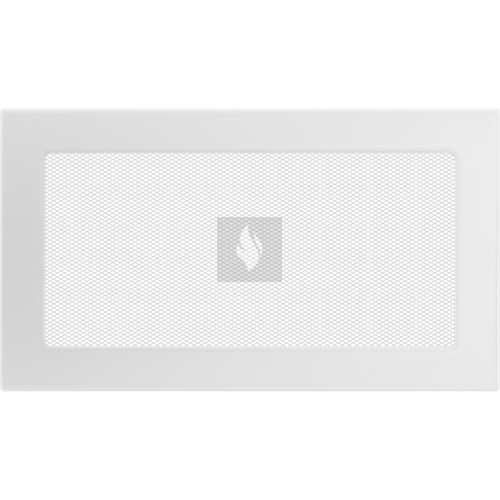 Egyszerű Szellőzőrács Fehér 17X30cm