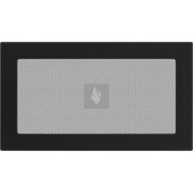 Egyszerű Szellőzőrács Fekete 17X30cm